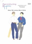 RH 920 Herrenhemden frühes 19. Jahrhundert